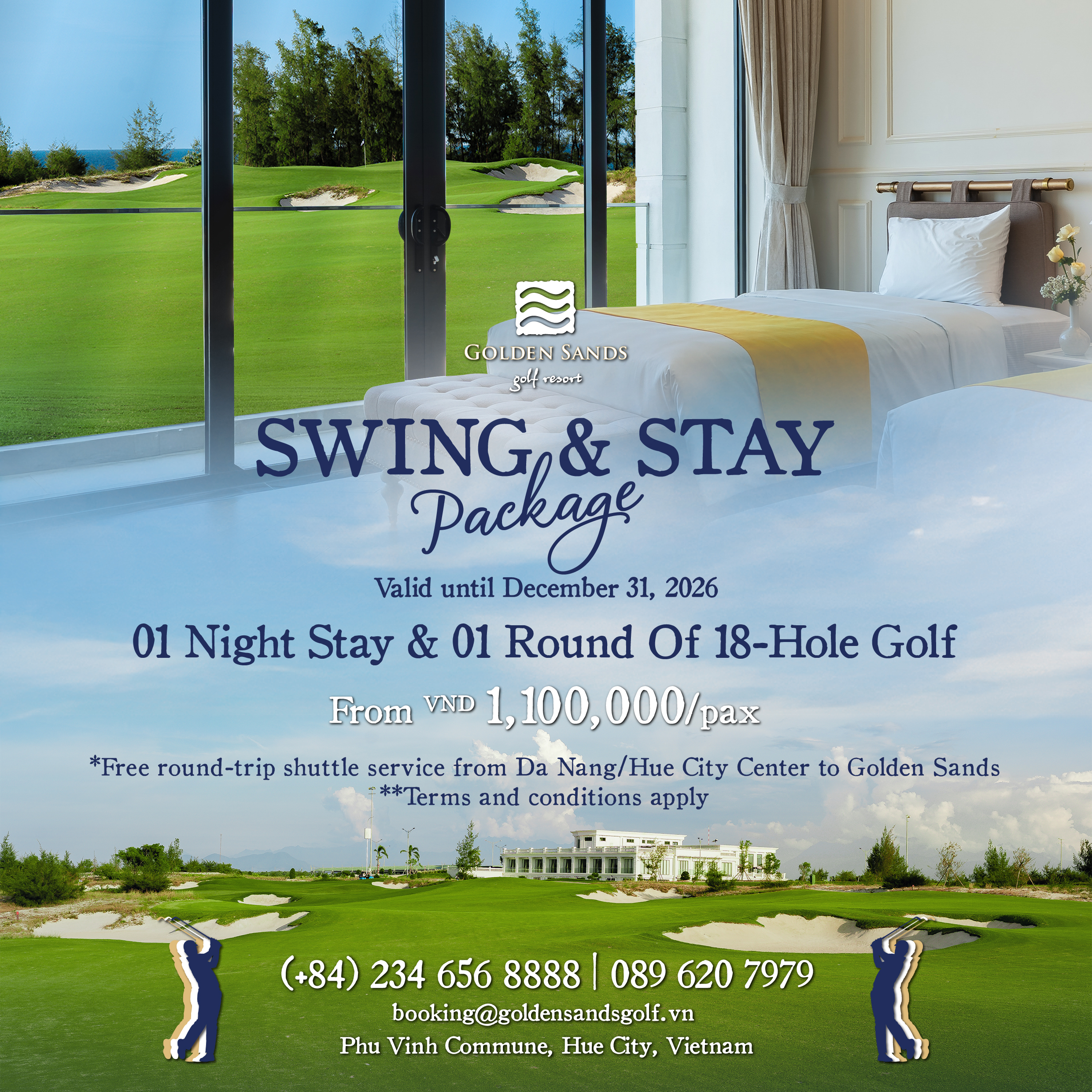 SWING & STAY PACKAGE